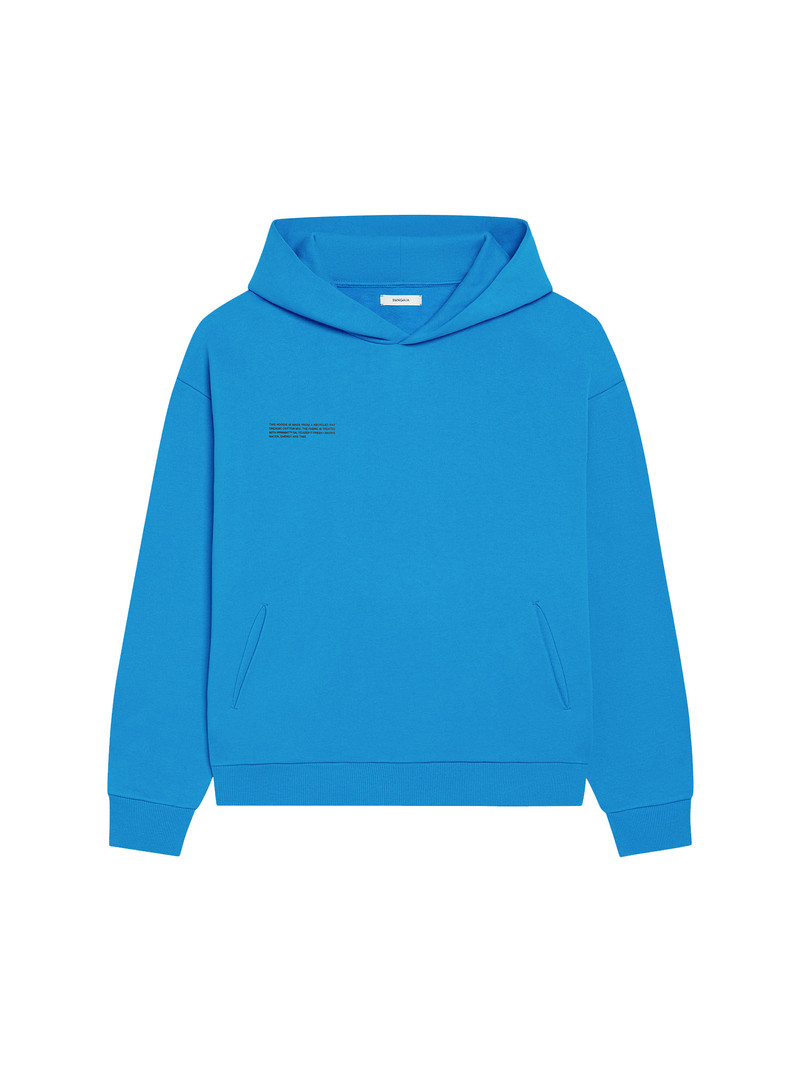 Womens 365 Heavyweight Hoodie - Cerulean Blue 1