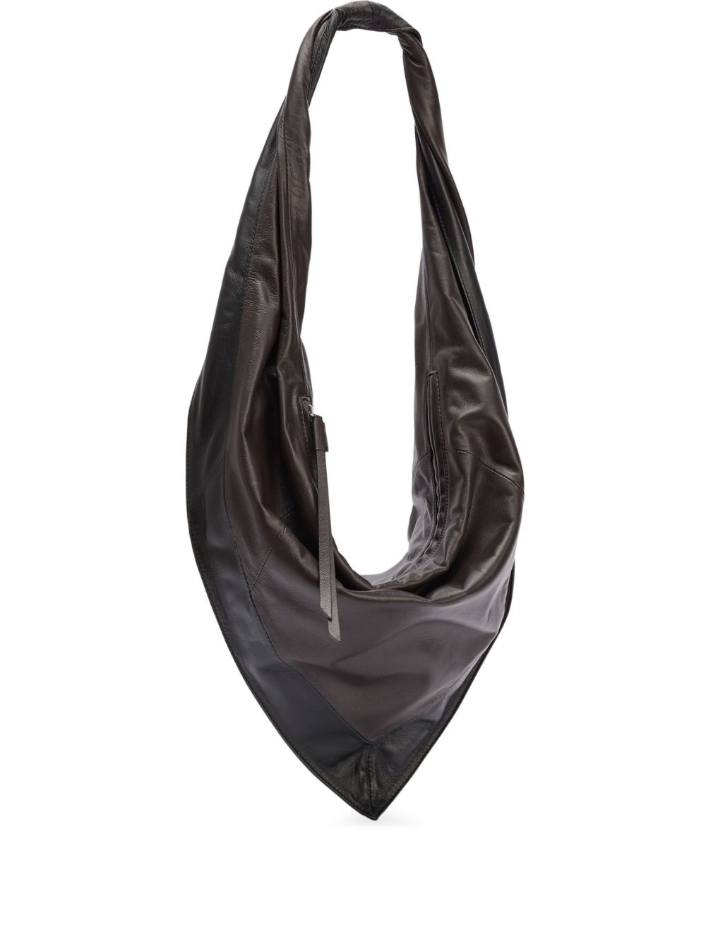 Scarf twisted-strap shoulder bag - 1