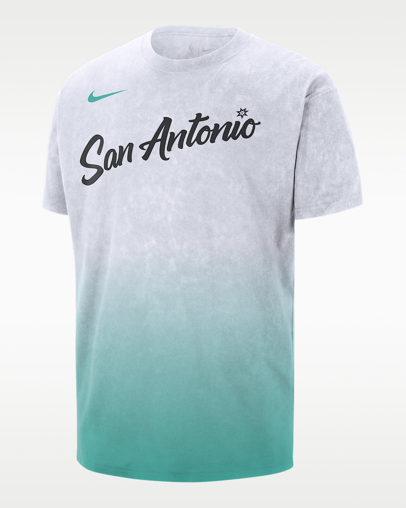 San Antonio Spurs Essential City Edition Men's Nike NBA Max90 T-Shirt 1