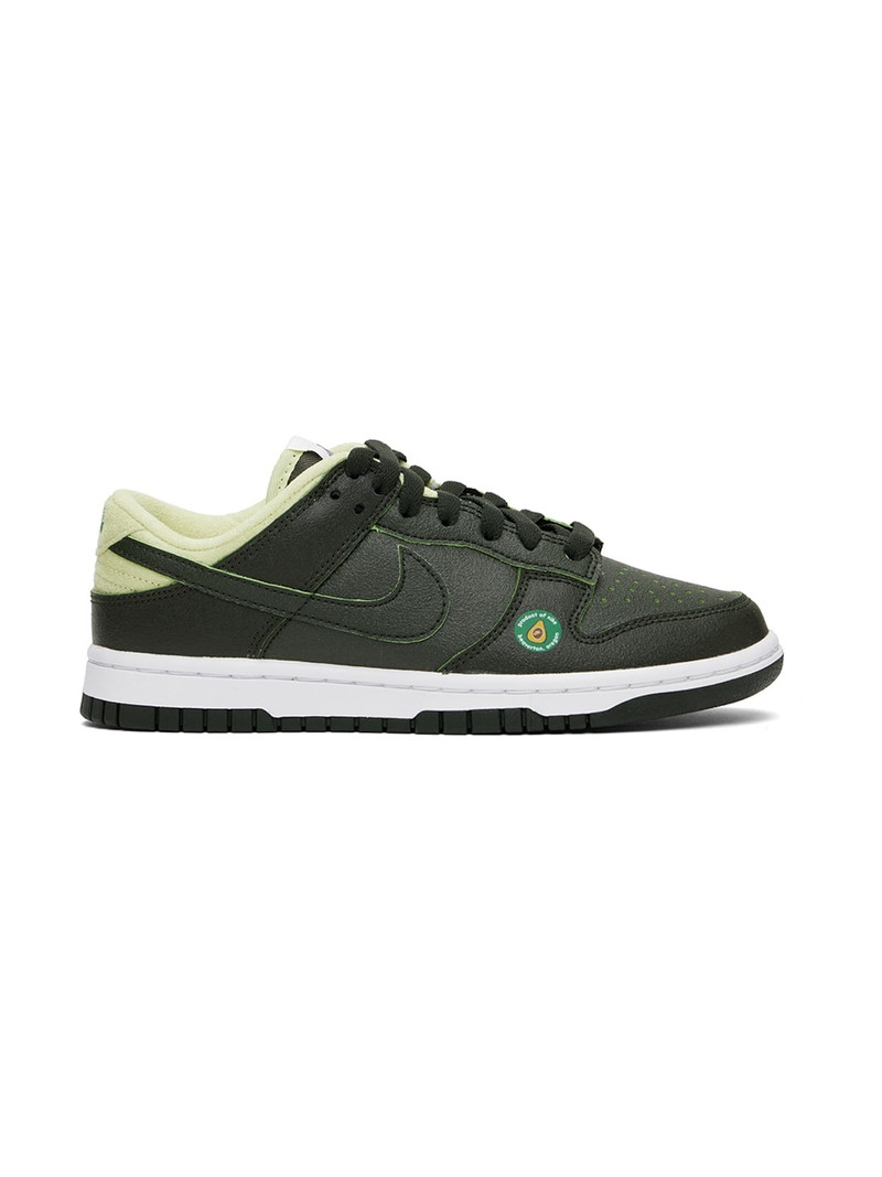 Green Avocado Dunk Low Sneakers - 1