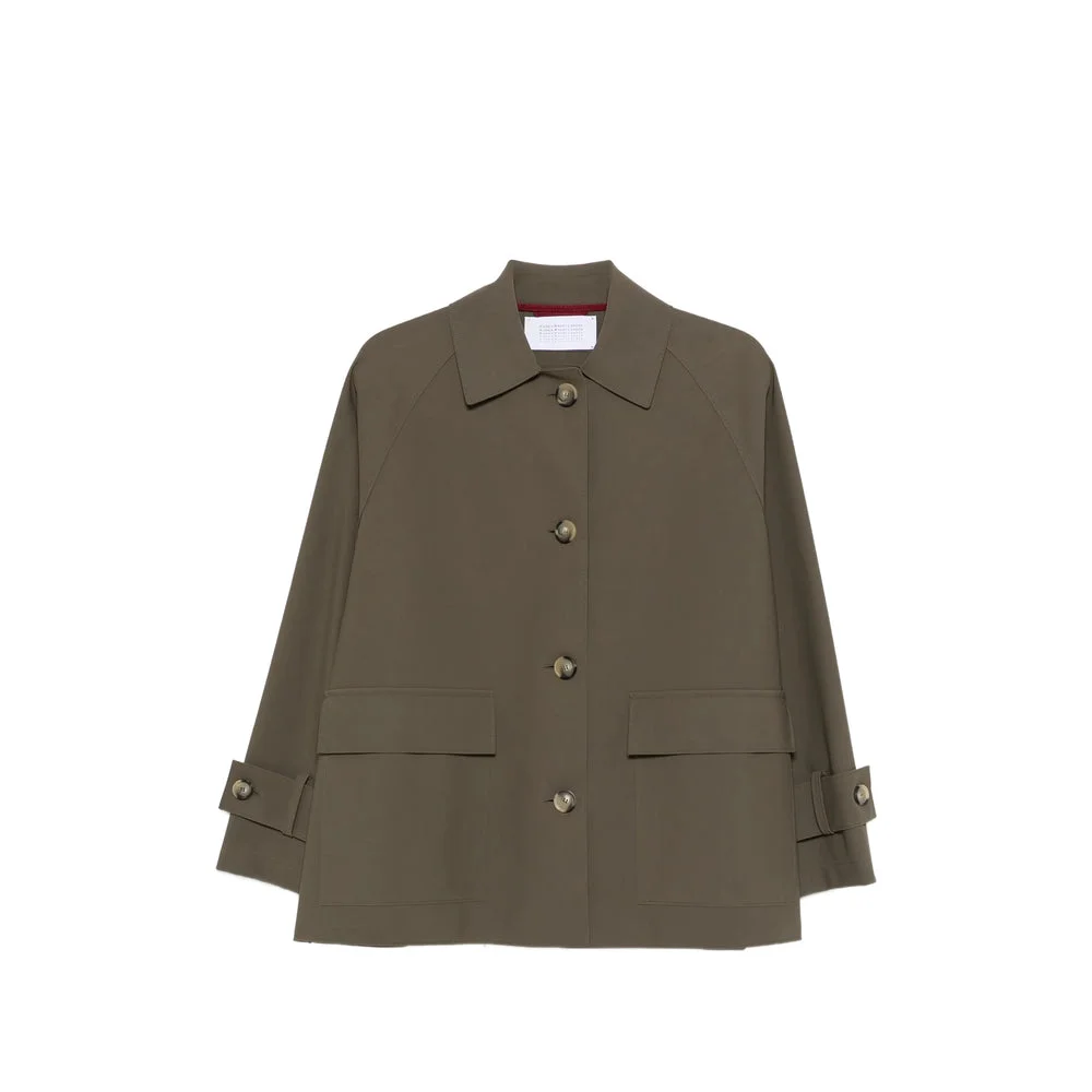 Harris Wharf London Green Jackets - Oversized Jackets Women - 1