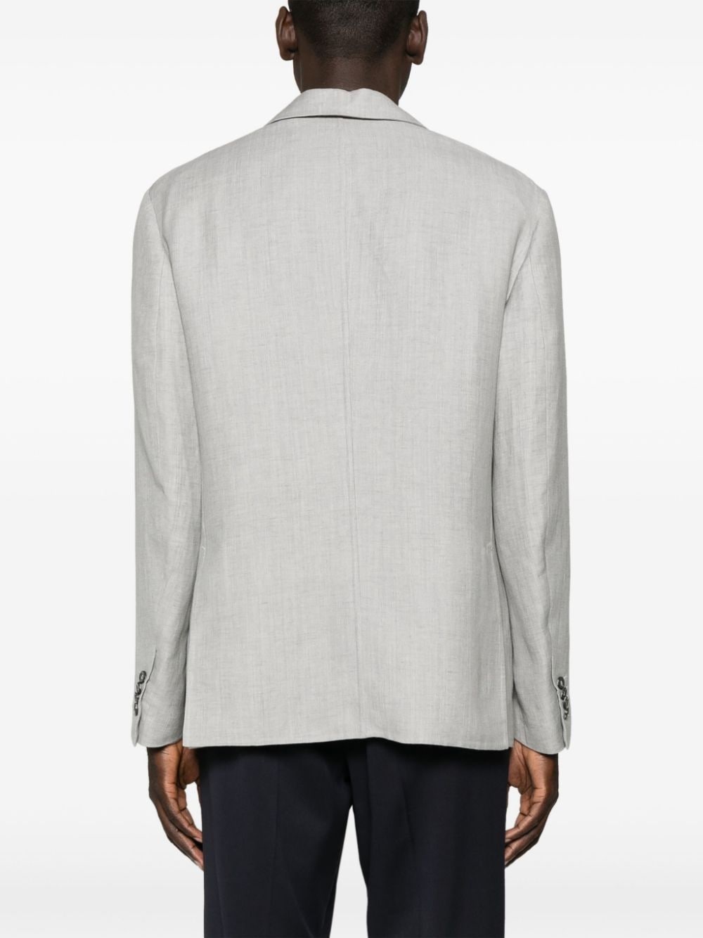 single-breasted blazer - 4