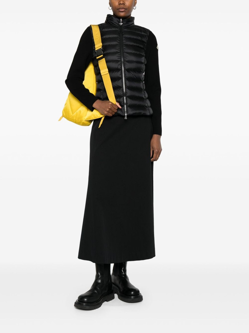 Moncler padded zip-up cardigan outlook