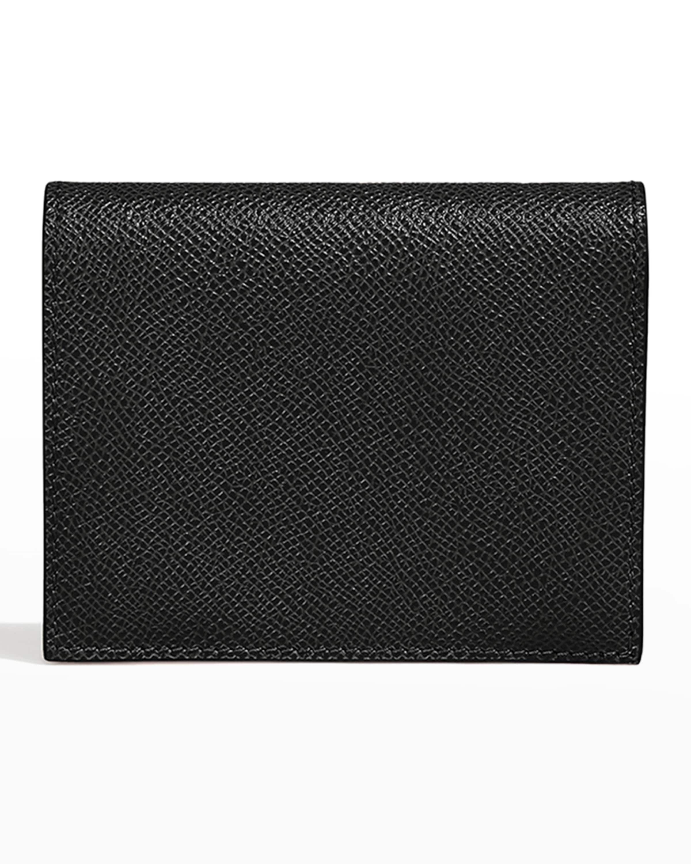 Gancini Hammered Leather Bifold Wallet - 2