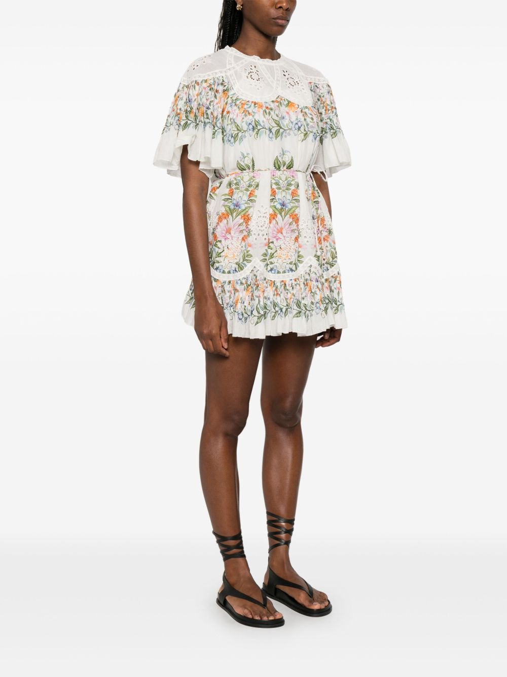 Sweet Bloom Bouquet mini dress - 3