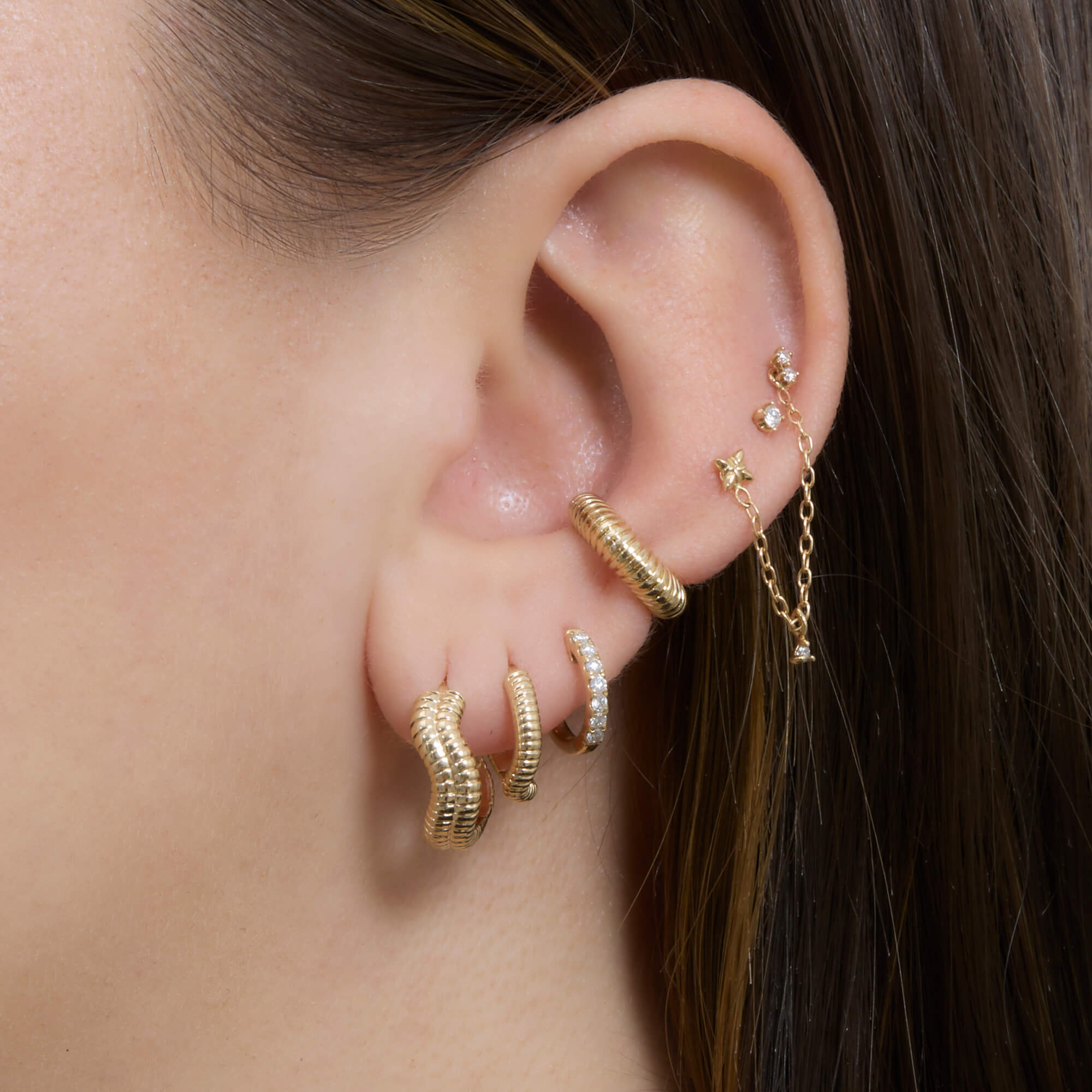 Demi Hinged Ear Cuff - 5