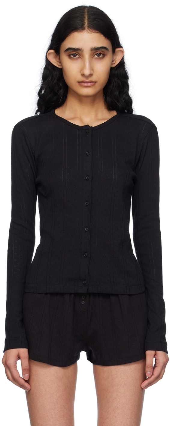Black 'The Cardigan' Cardigan - 1