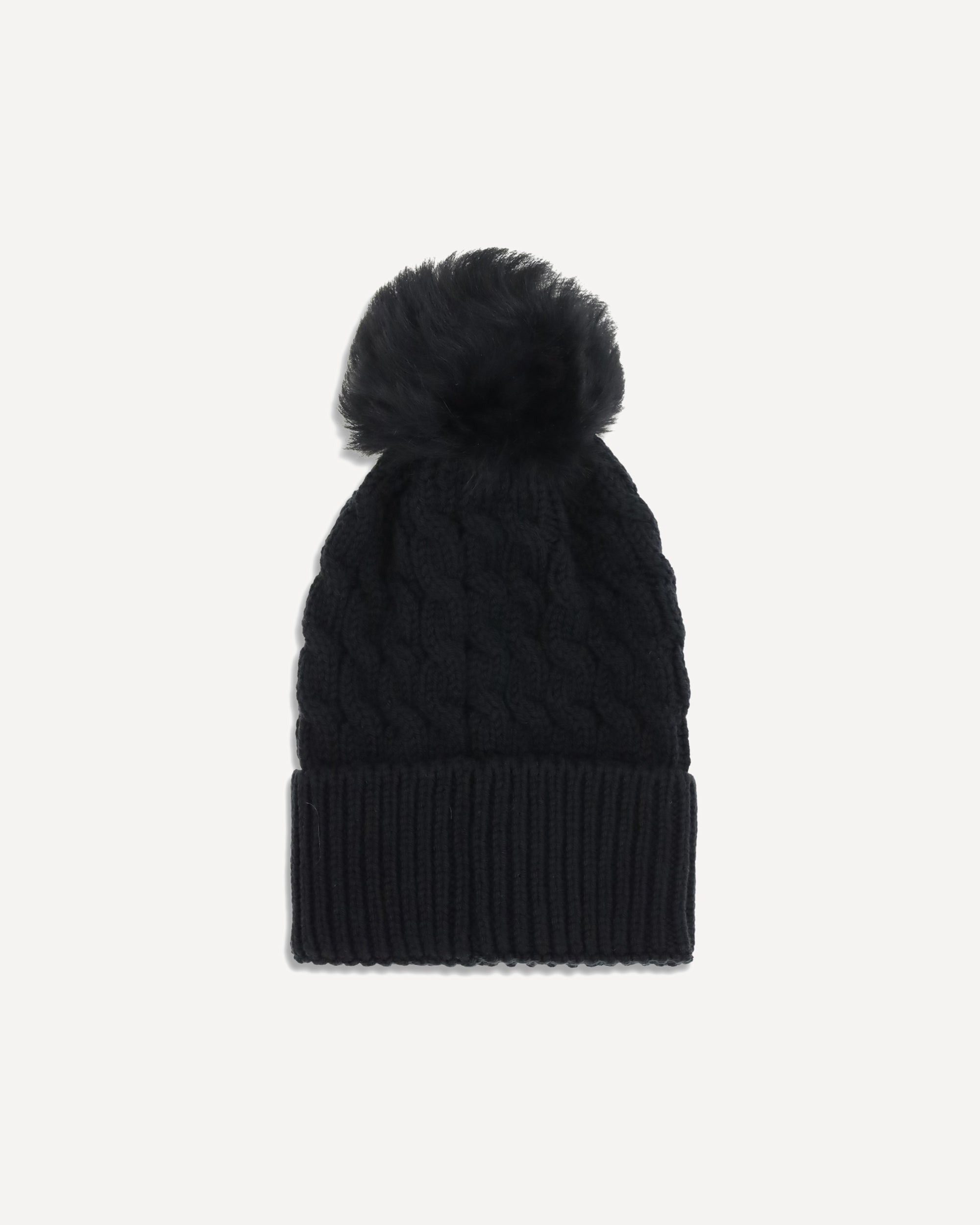 Beanie Hat with ponpon - 2