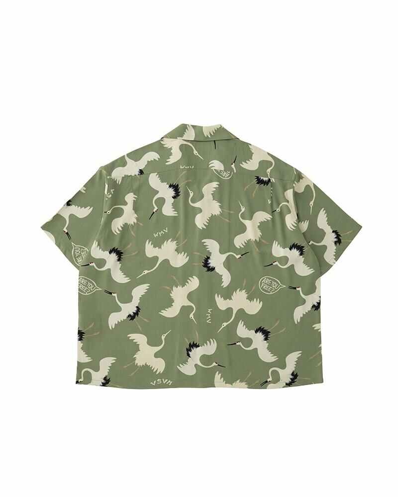 CROSBY SHIRT S/S HIKAKU LT.GREEN