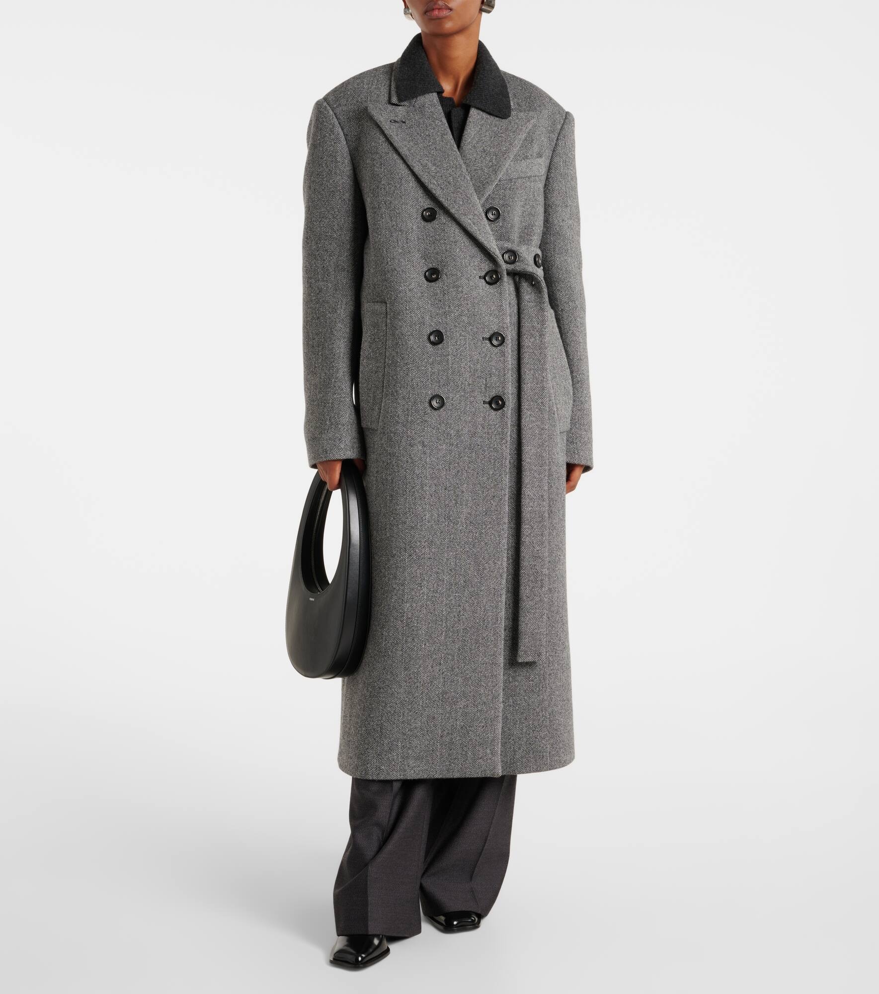 Billy wool-blend coat - 7