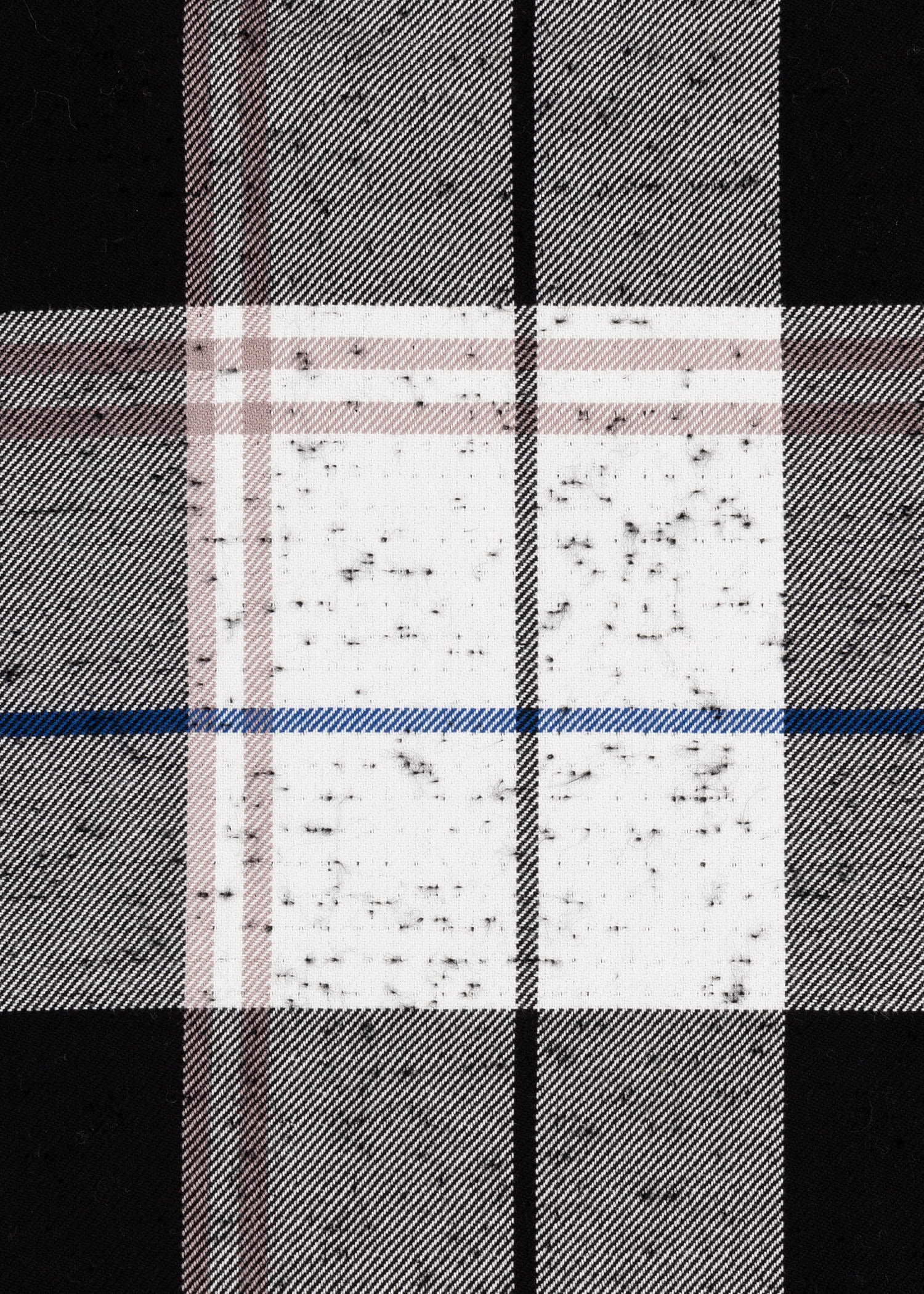 Black Buffalo Check Scarf - 3