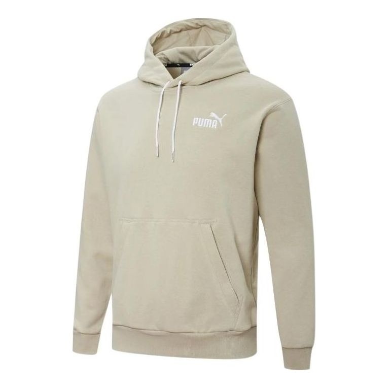 PUMA Ess Logo Hoodie 'Beige' 849585-64 - 1