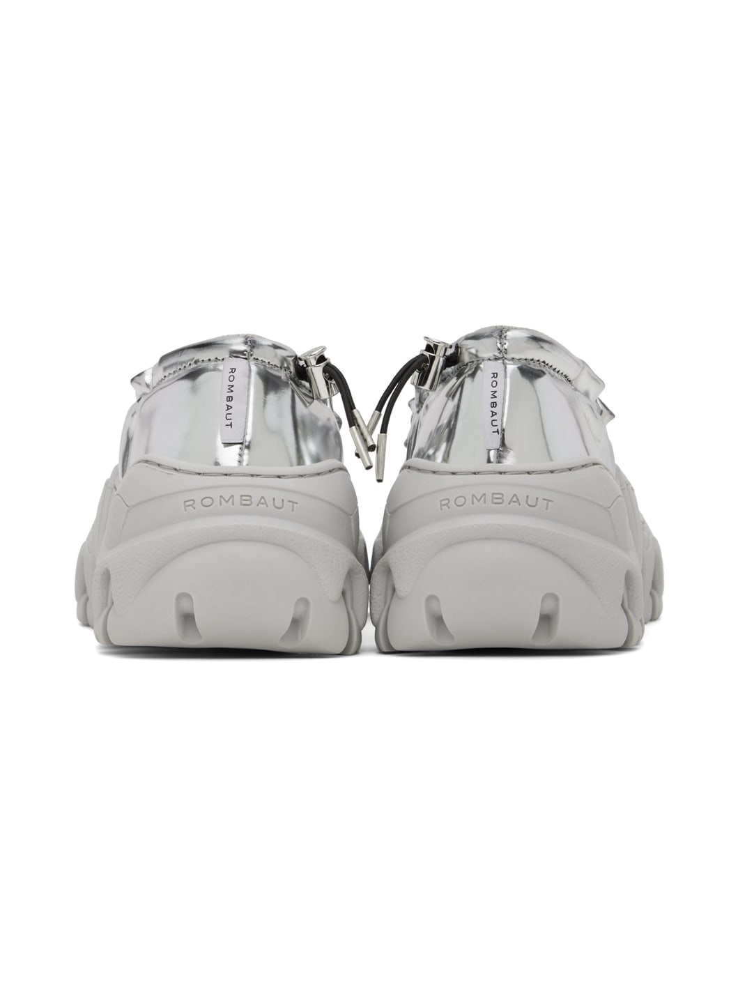 SSENSE Exclusive Silver Boccaccio II Ballerina Flats - 2
