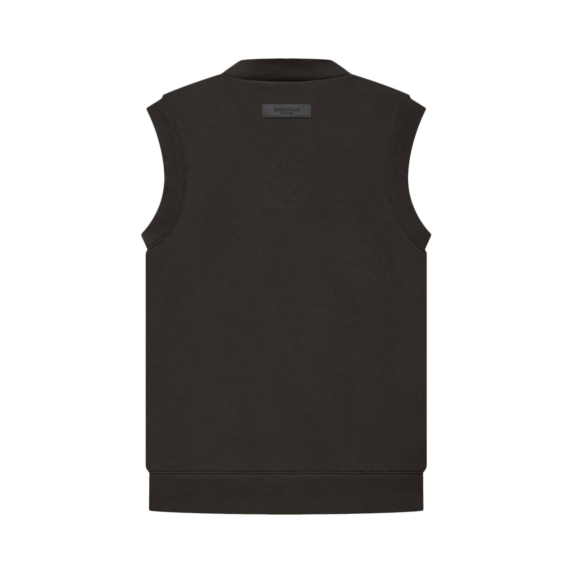 Fear of God Essentials V Neck Vest 'Off Black' - 2