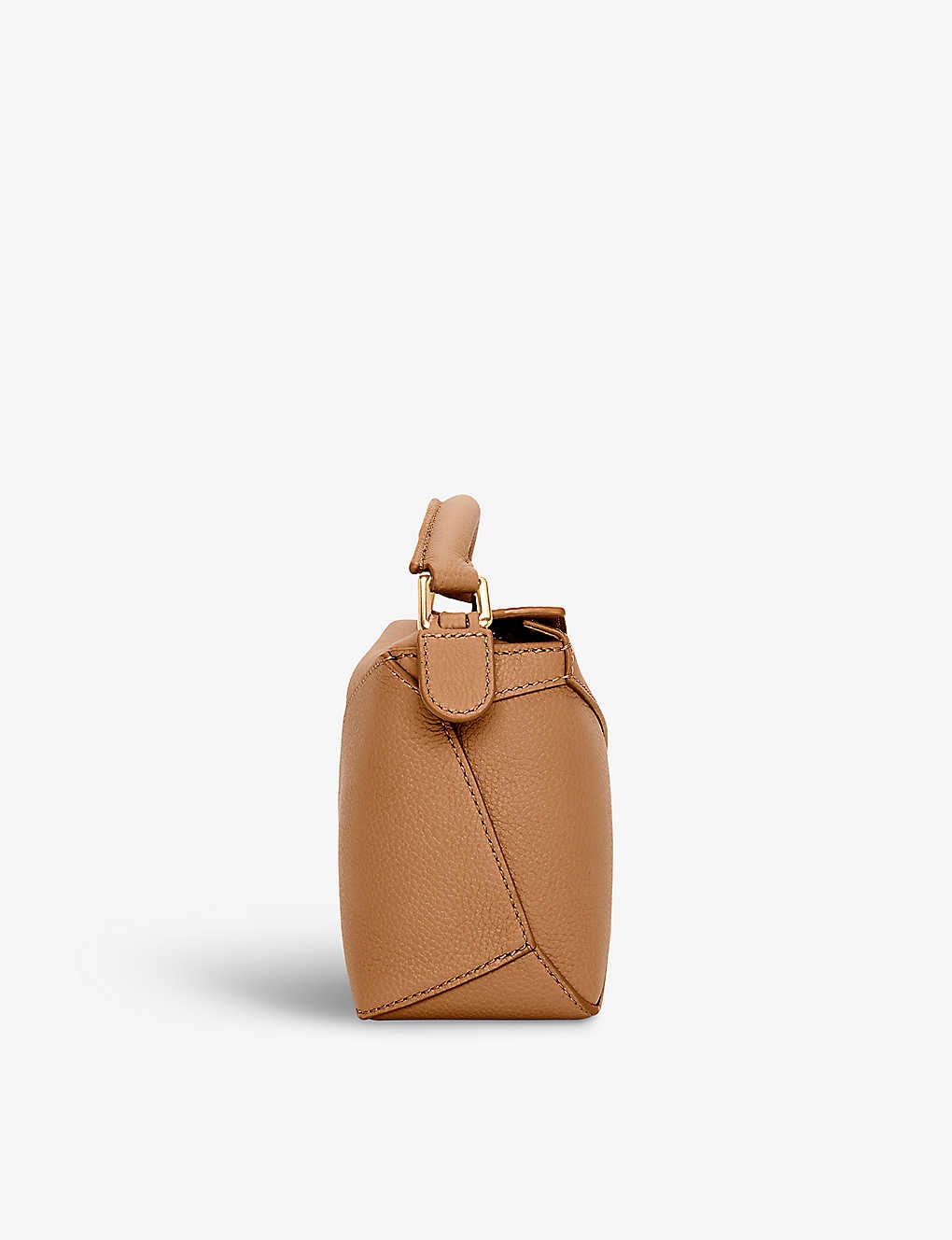 Puzzle mini leather cross-body bag - 8