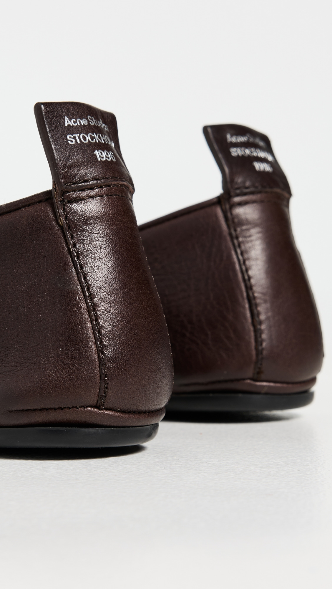 Leather Flats - 4
