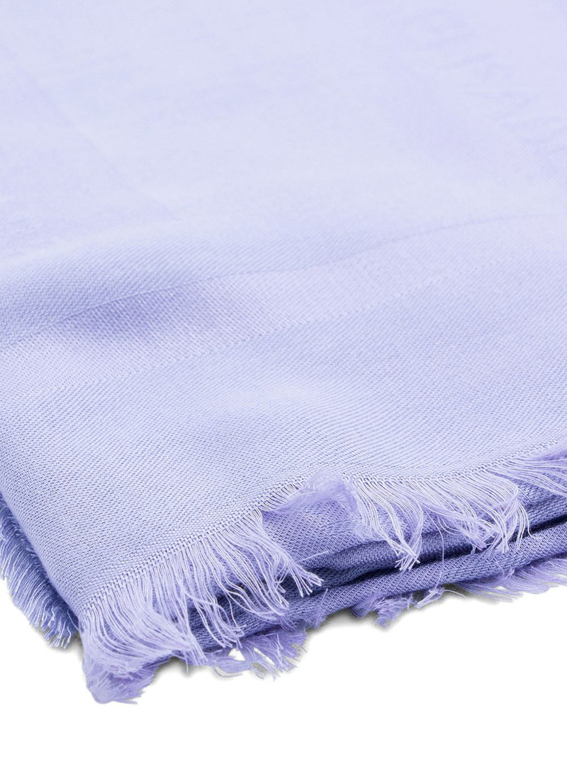 ELISABETTA FRANCHI fringed scarf outlook