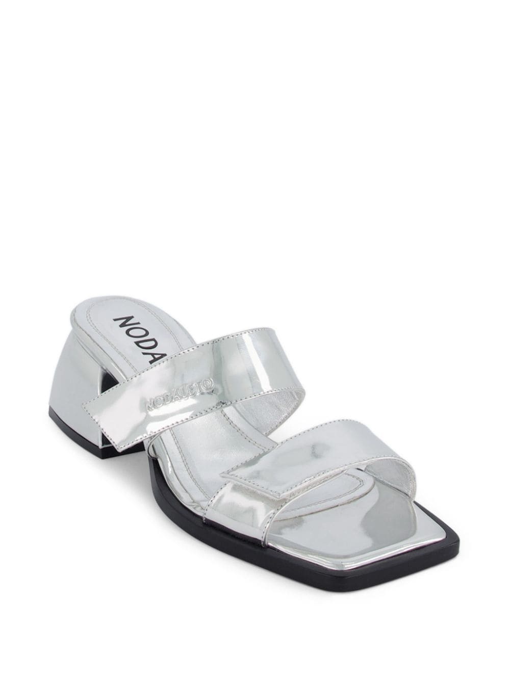 Bulla 90mm leather mules - 2
