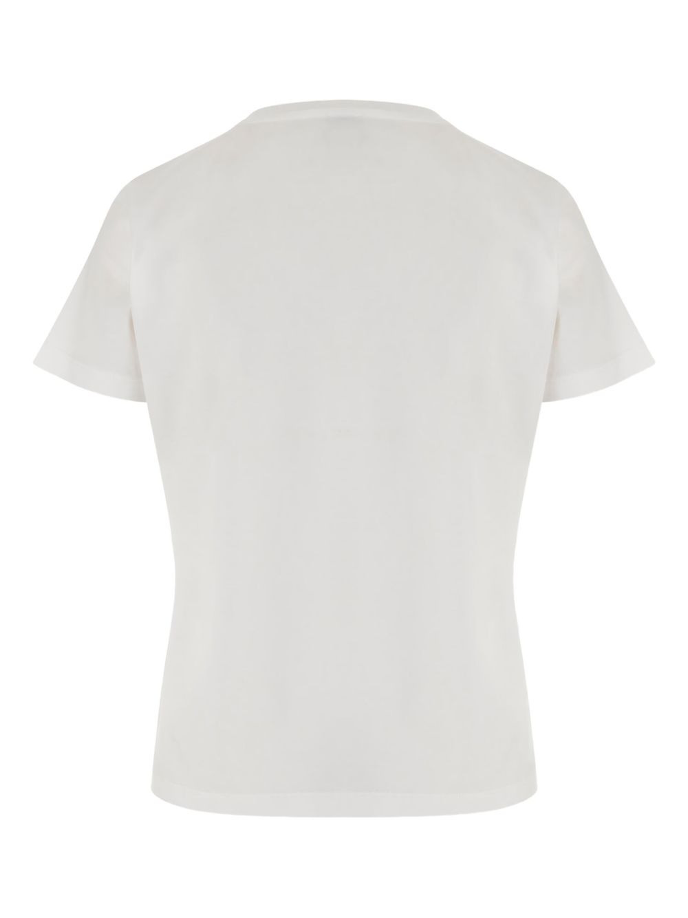 crystal-embellished logo crew-neck T-shirt - 2