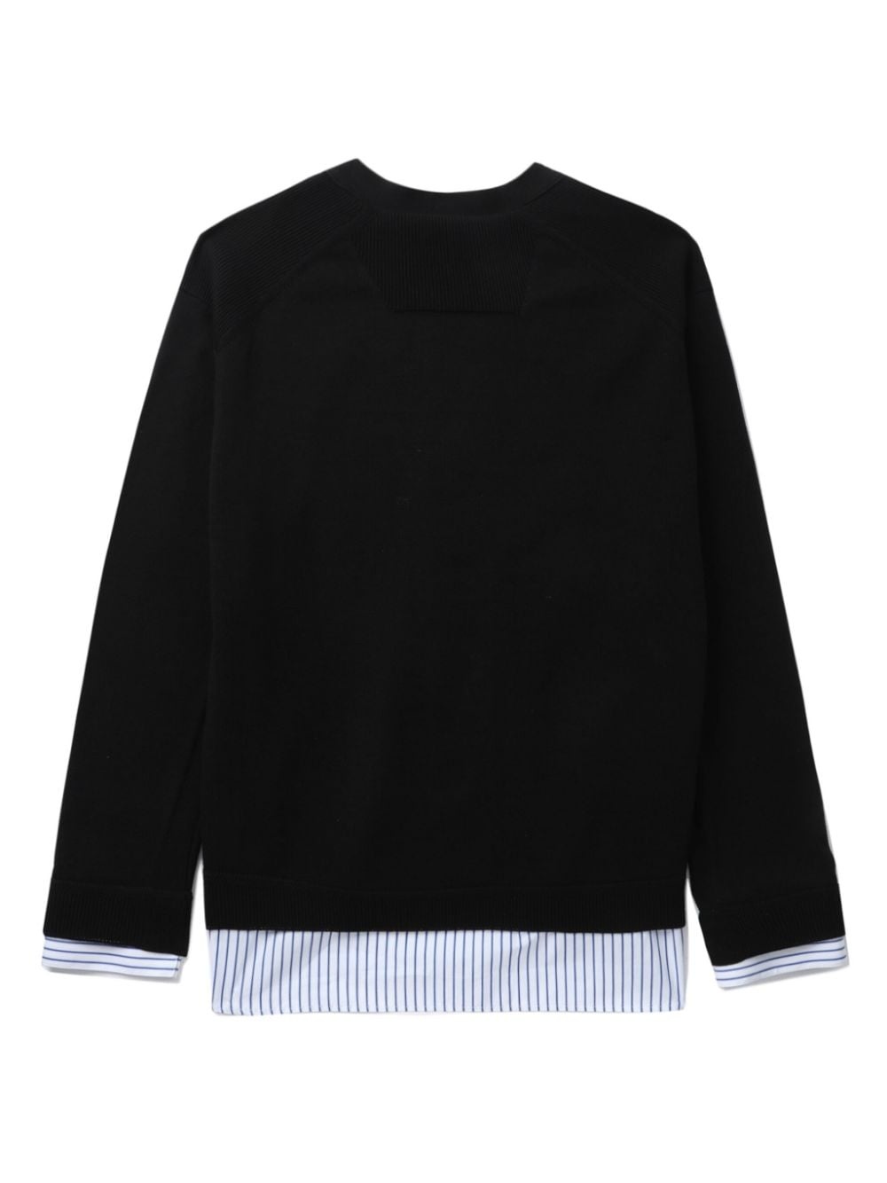 layered knitted cardigan - 6