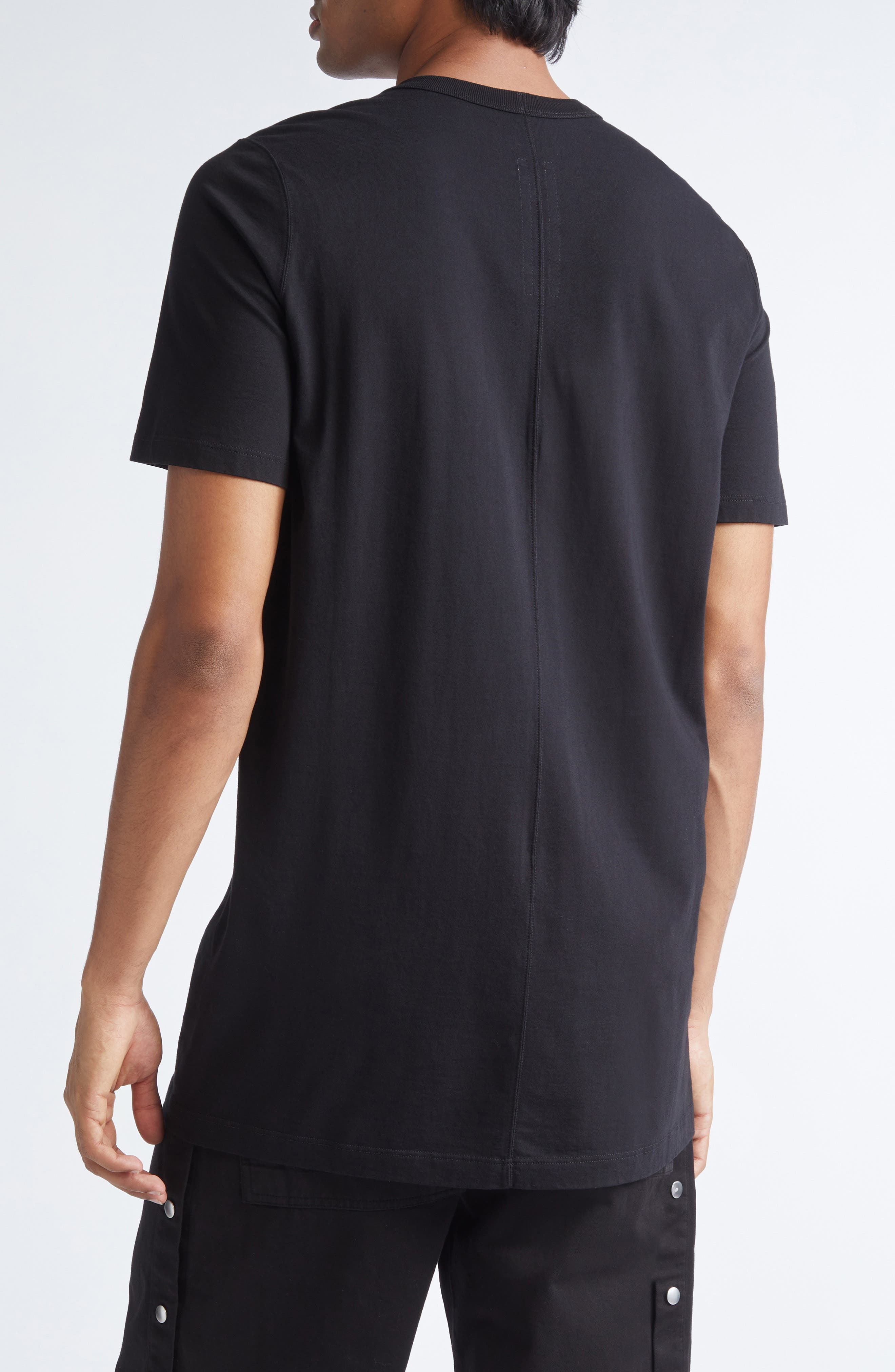 Rick Owens Level Seam T-Shirt in Black at Nordstrom - 3