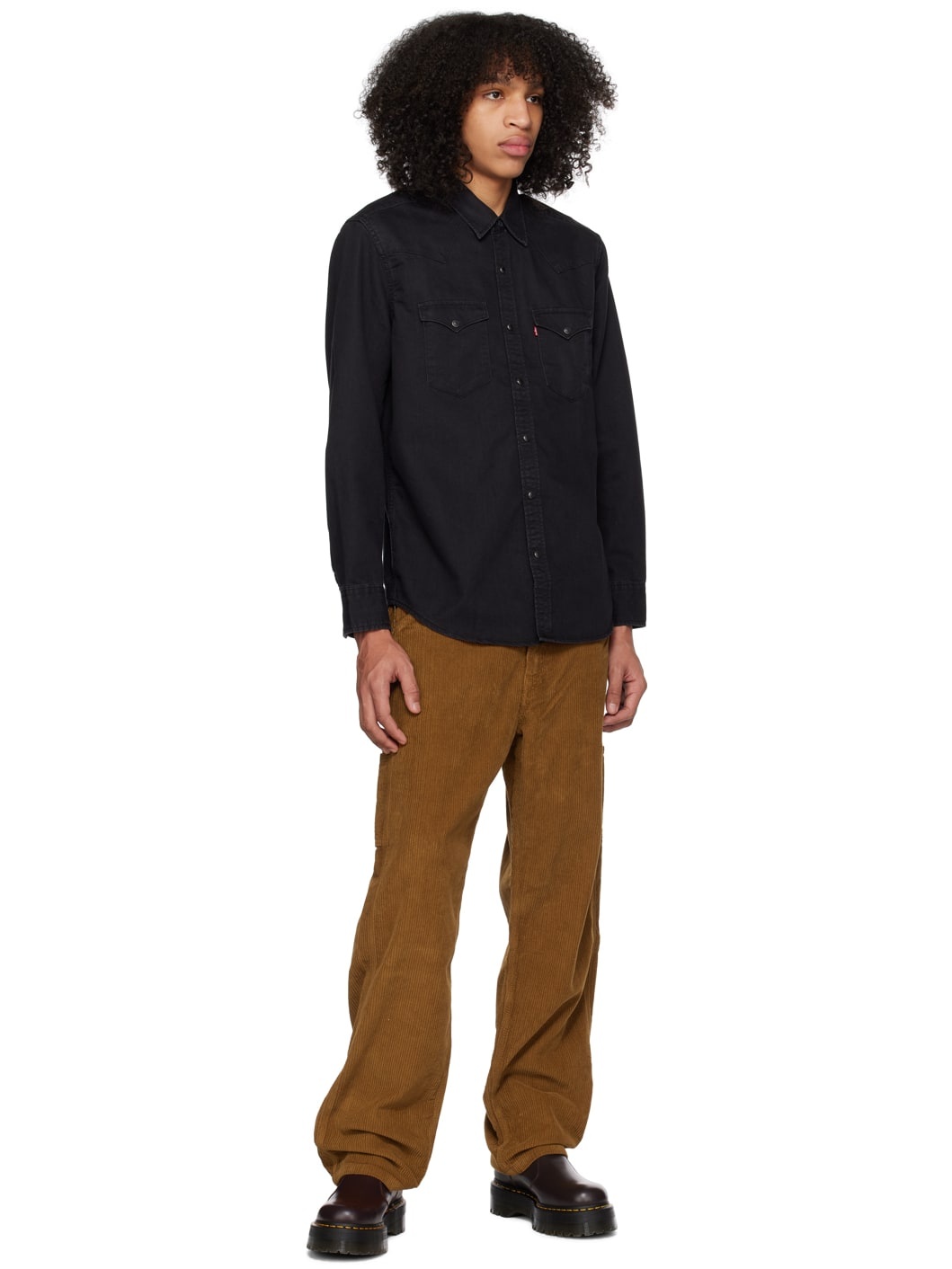 Brown Stay Loose Trousers - 4