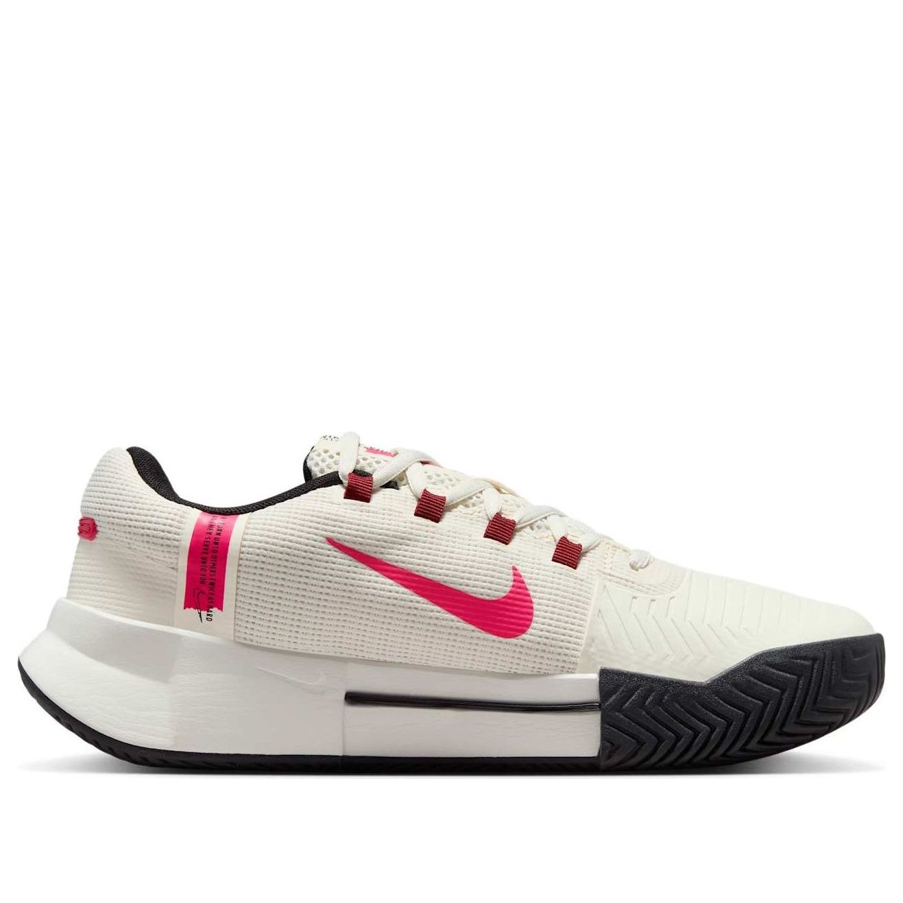 (WMNS) Nike Zoom GP Challenge 1 'Pale Ivory Sail Team Red Rush Pink' FB3148-104 - 2