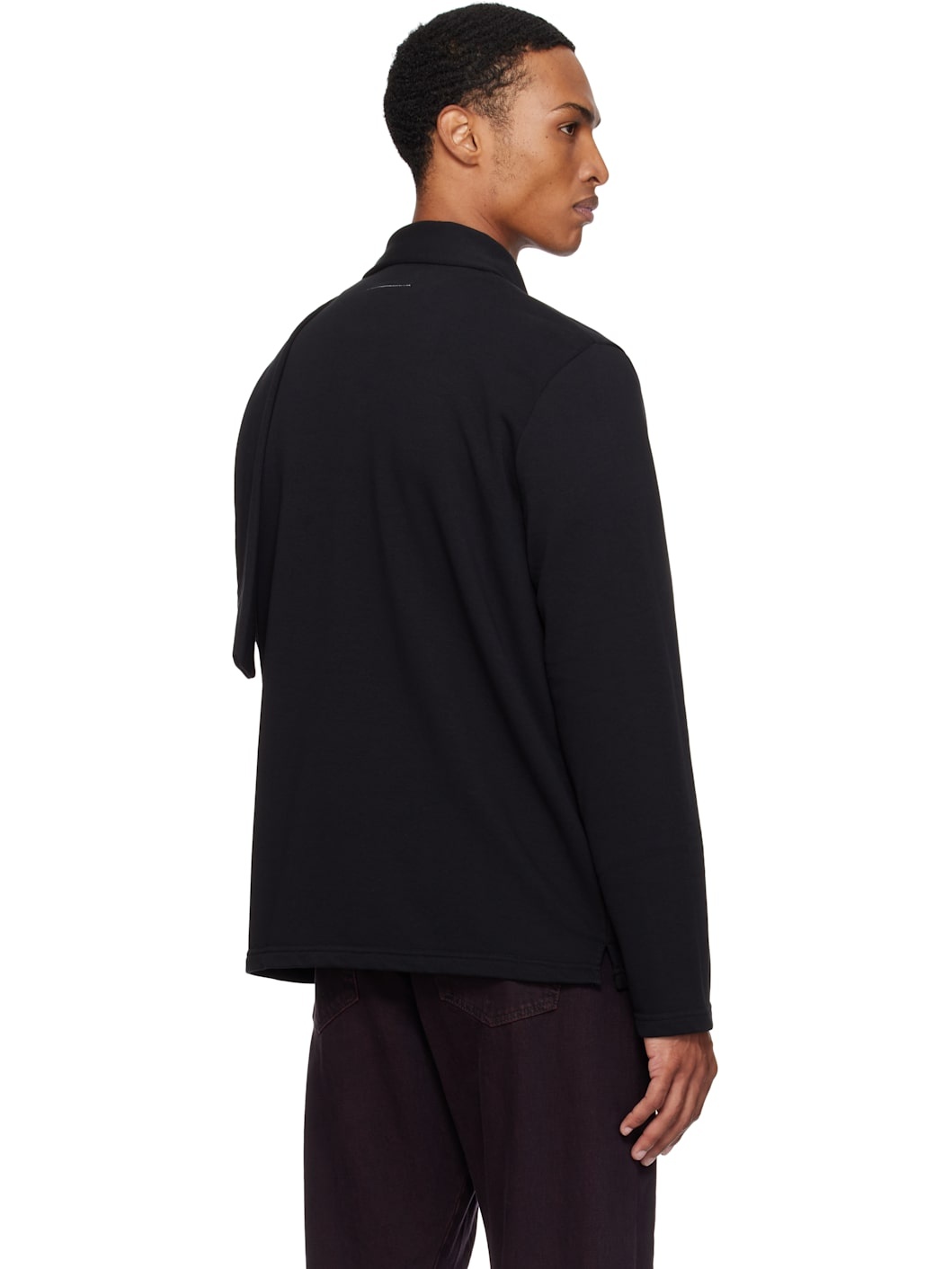 Black Long Sleeve Jacket - 3