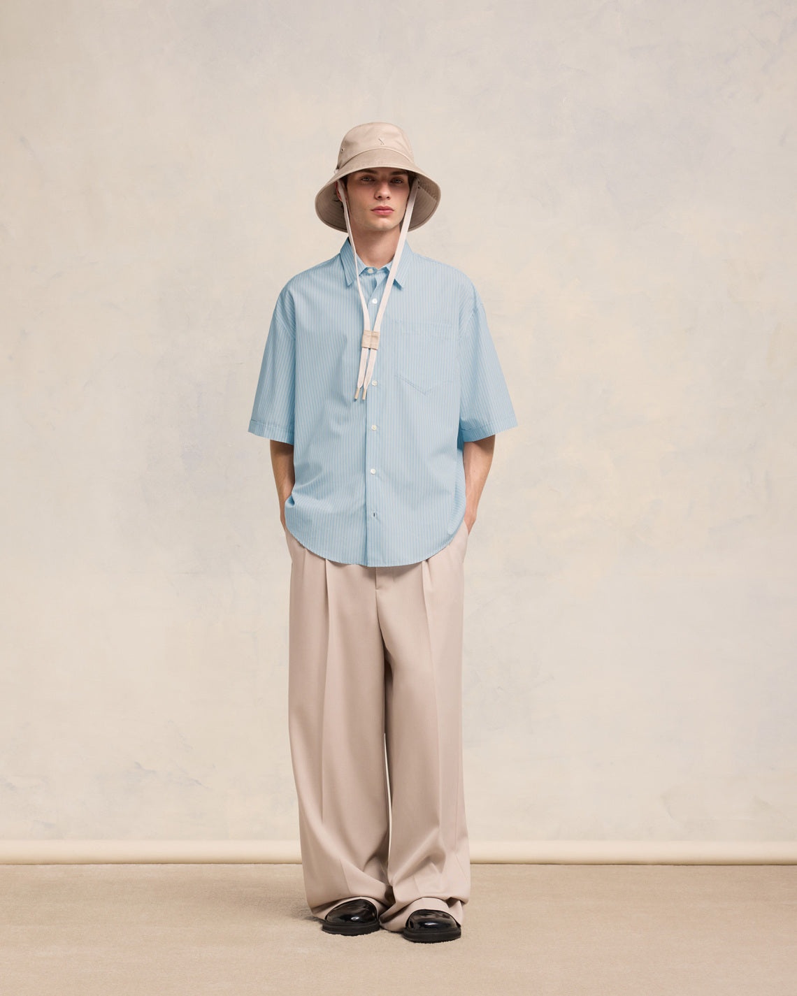 BOXY FIT SHORT SLEEVE SHIRT - 2
