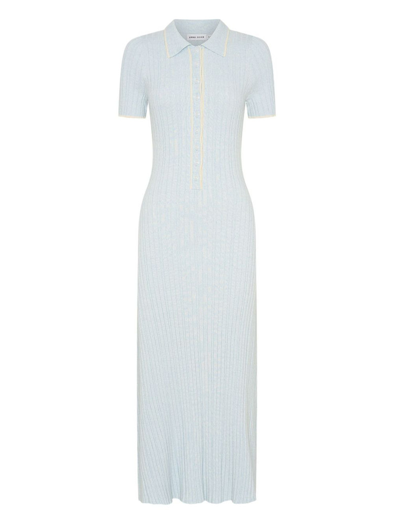 Penelope ribbed polo dress 1