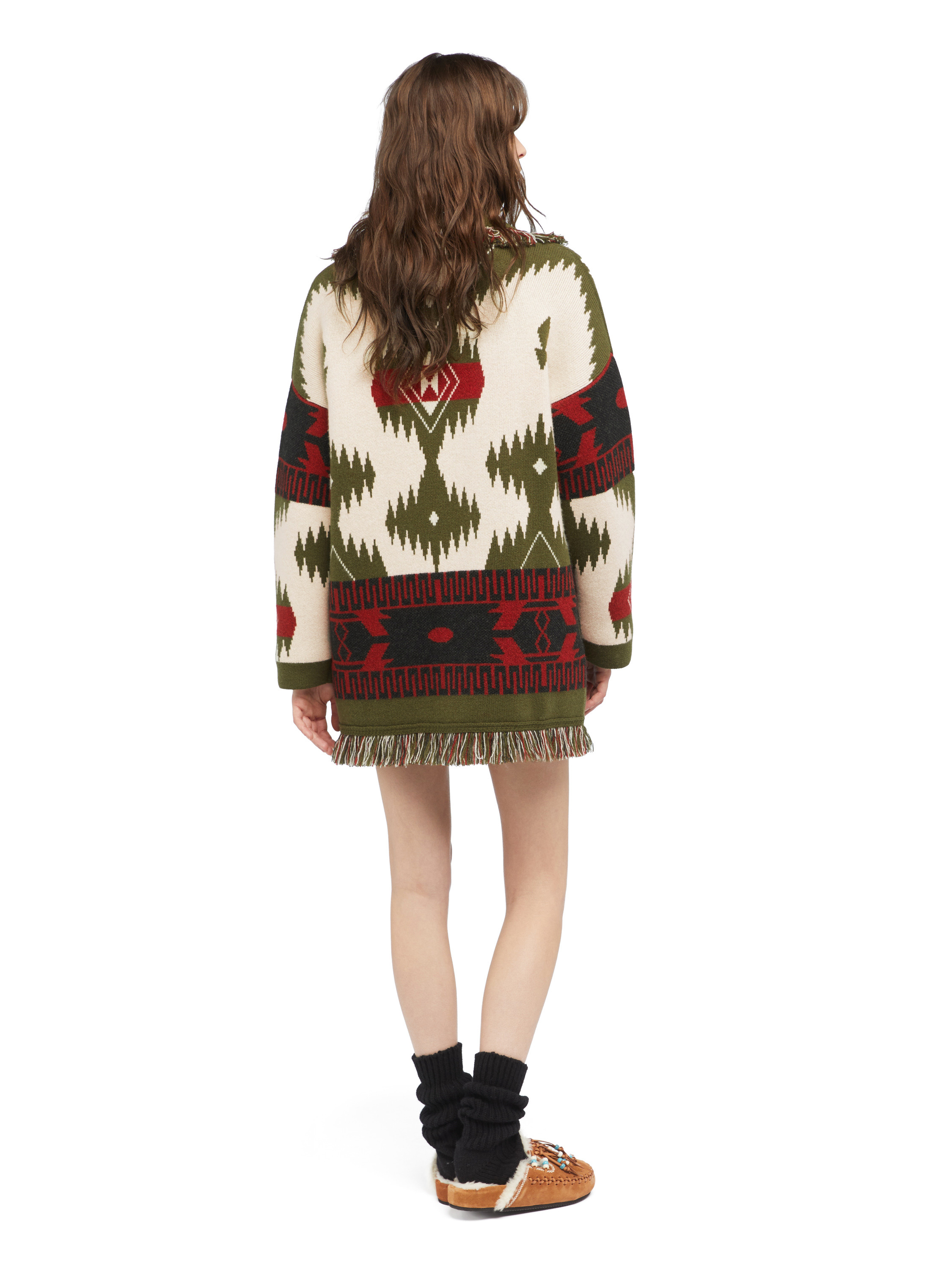 Icon Jacquard Cardigan - 7