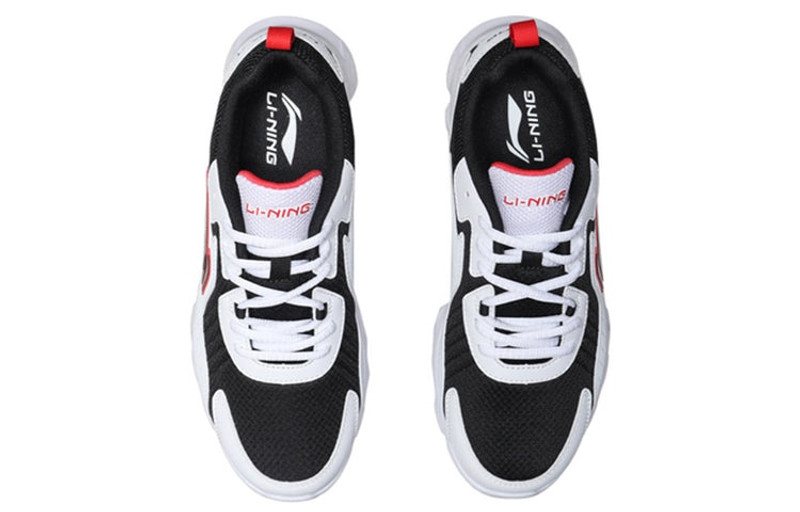 Li-Ning (WMNS) Li-Ning Sports Shoes 'White Black Red' ARHP324-4 outlook