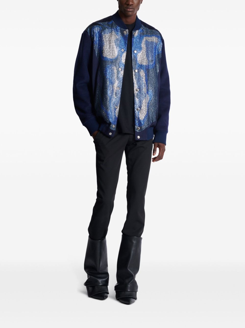 trompe l'oeil-print jacket - 2