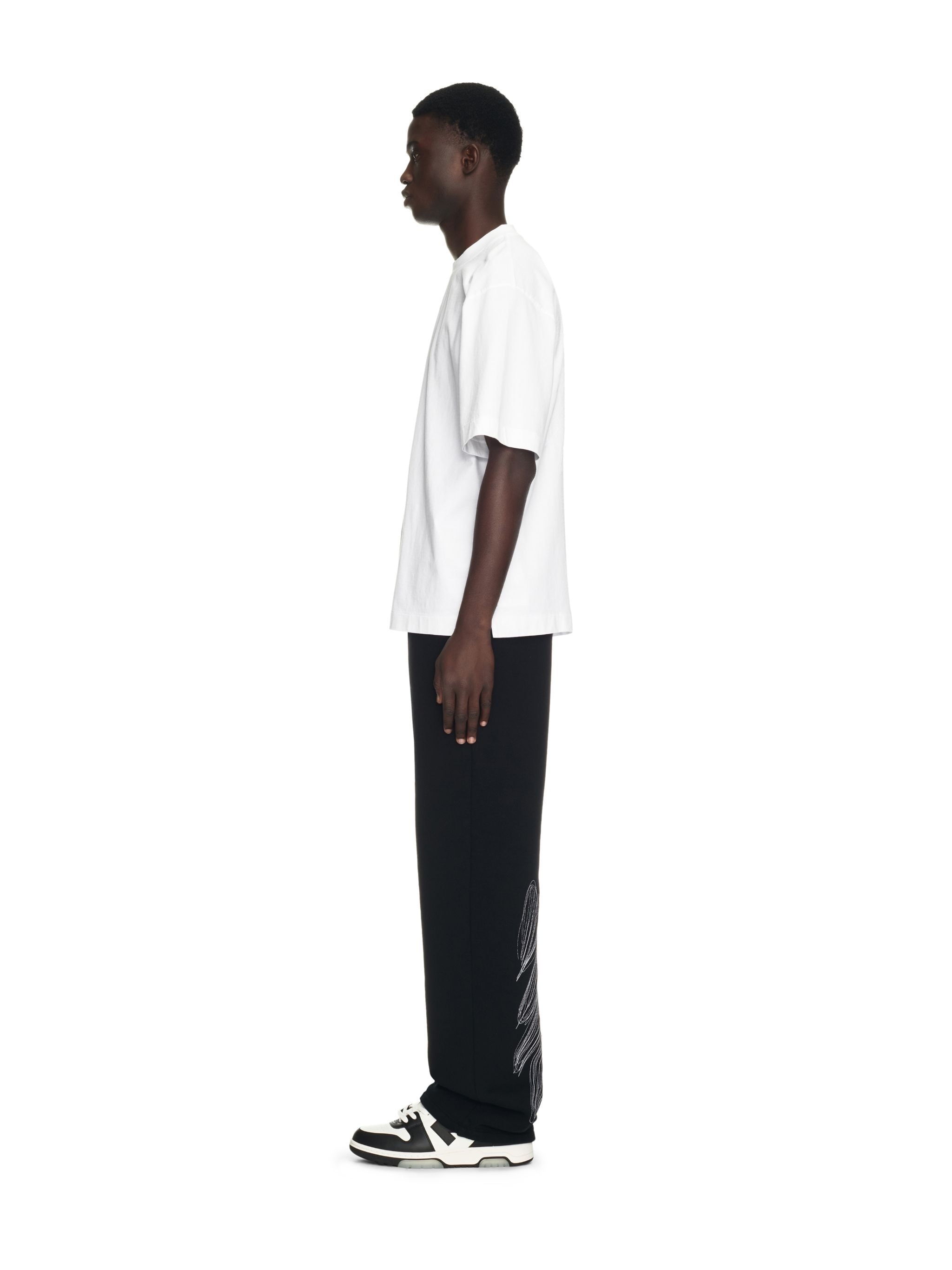 White/black Off Stamp Skate S/s Tee - 3