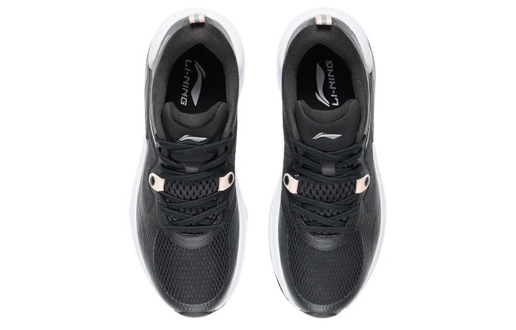 (WMNS) Li-Ning Sport Leisure 'Black White' AGLR332-1 - 4