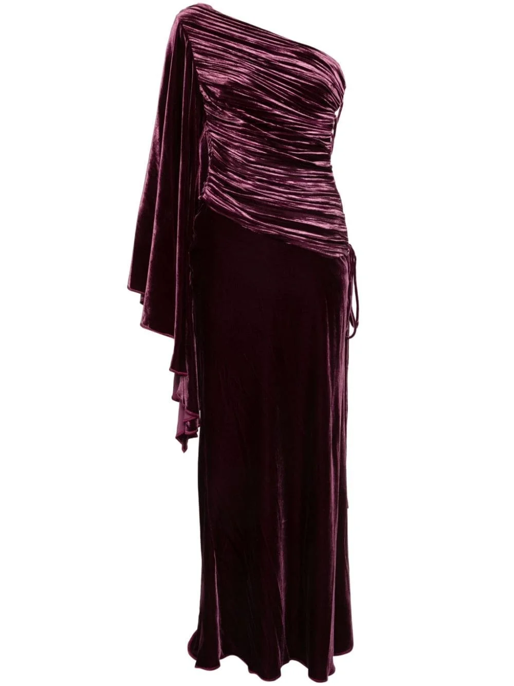 Yolanda velvet maxi dress - 1