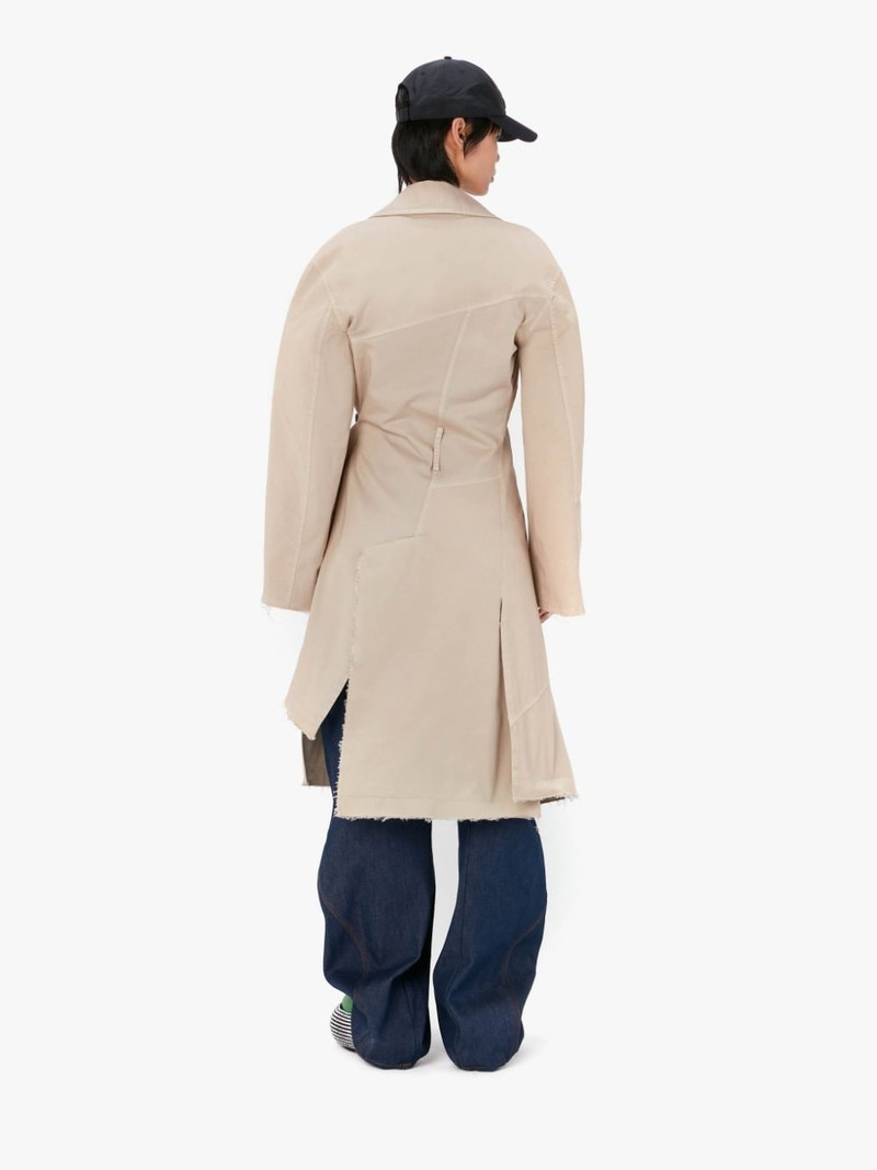TWISTED BUCKLE TRENCH COAT 3