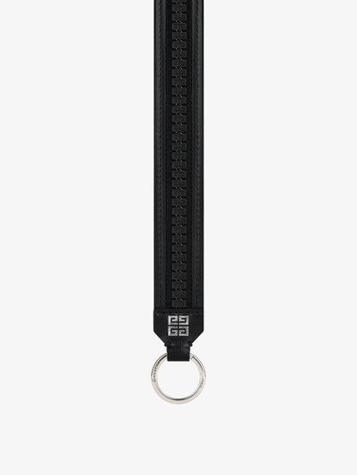 Givenchy 4G ZIP NECKLACE IN LEATHER outlook