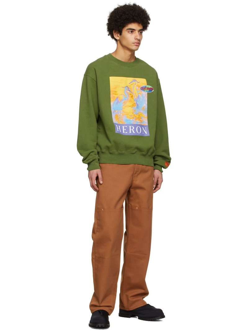 Heron Preston logo-print sweatshirt outlook