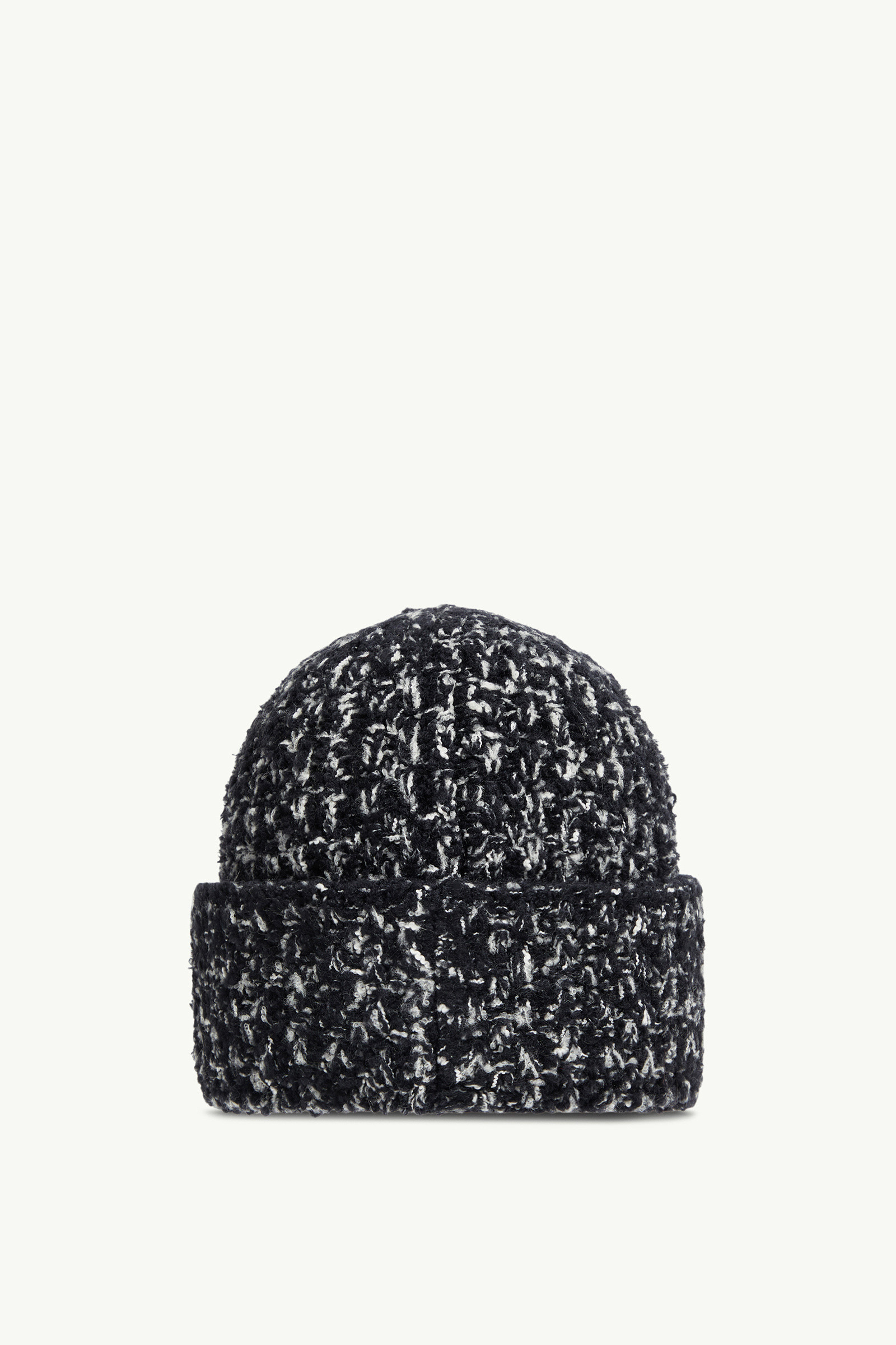Wool & Cotton Blend Beanie - 4