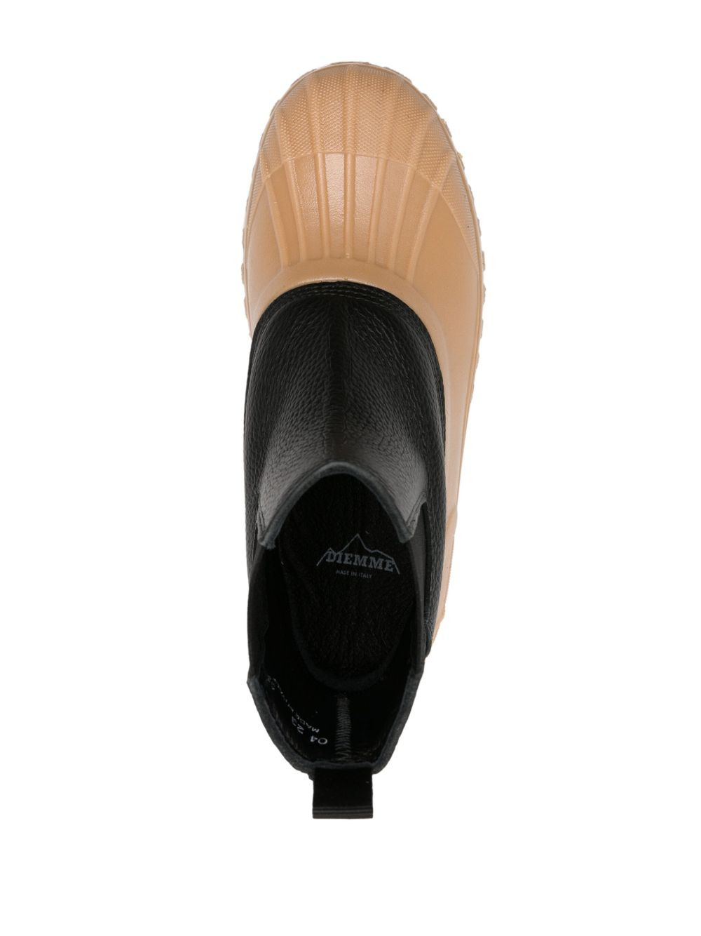 Balbi two-tone leather ankle boots - 4