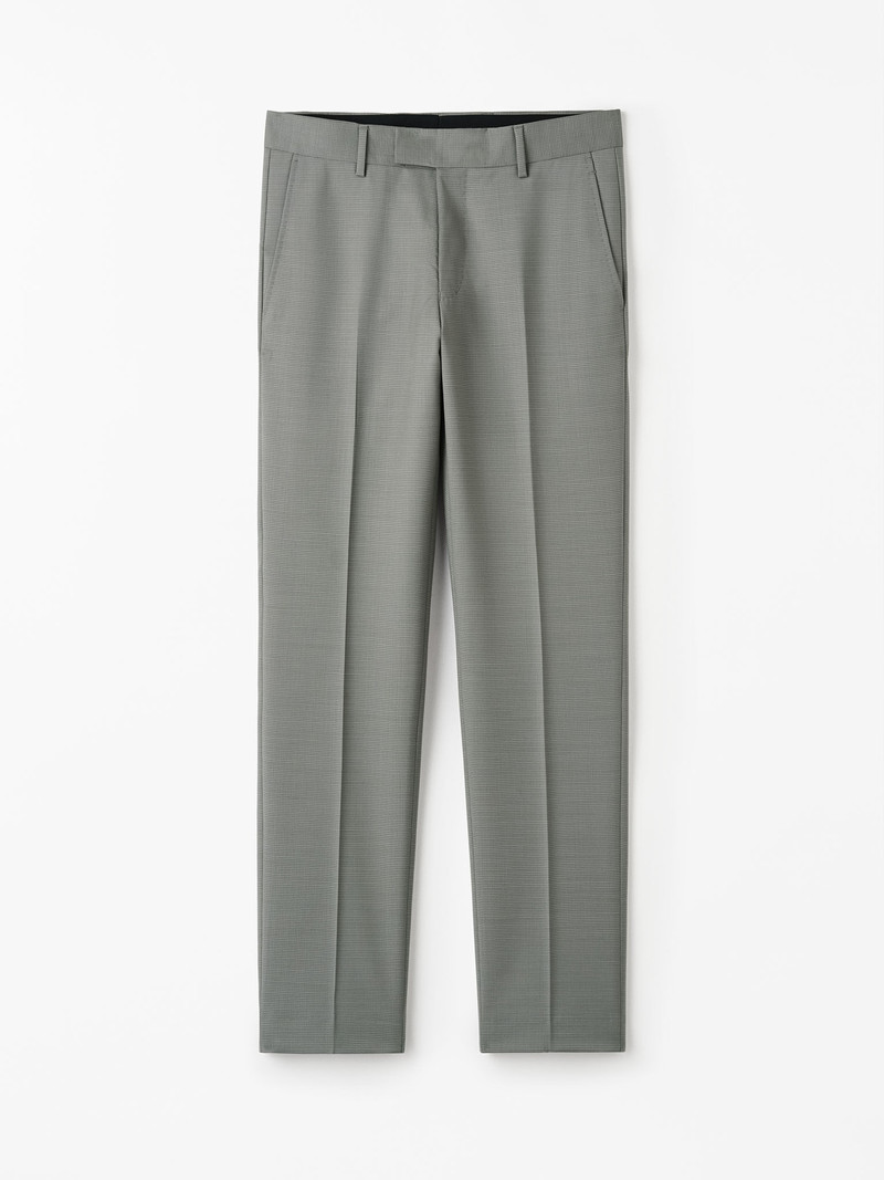 Tenuta Slim Fit Wool Trousers 1