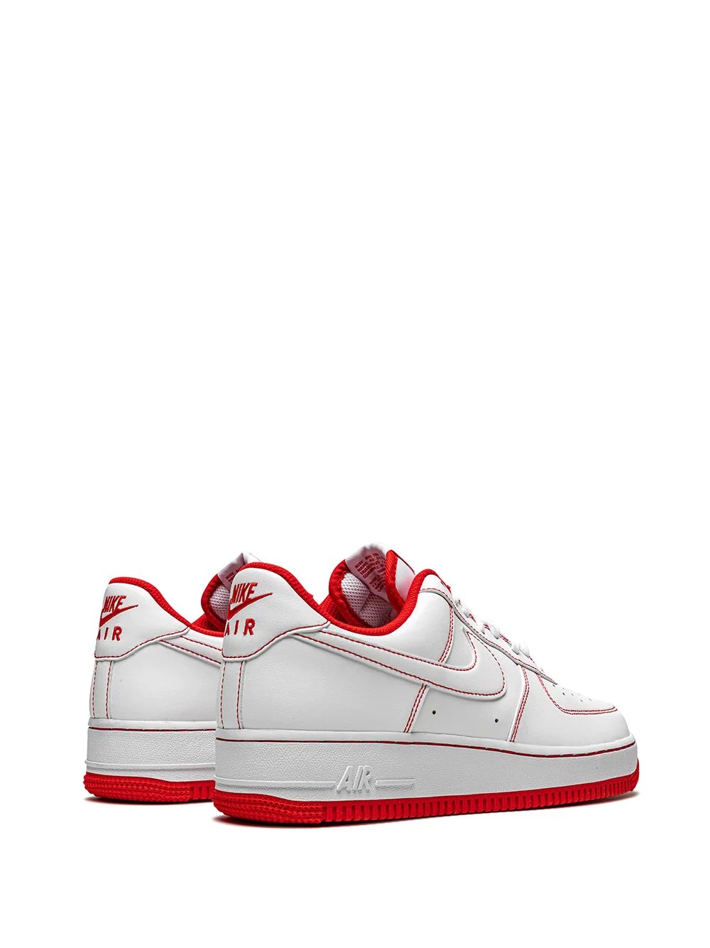 Air Force 1 Low '07 "Contrast Stitch - White/University Red" sneakers - 3