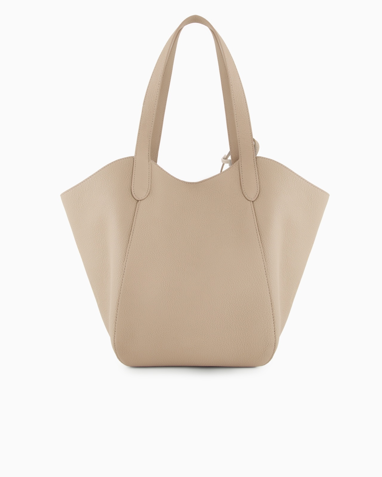 MEDIUM PEBBLED LEATHER HANDBAG - 3