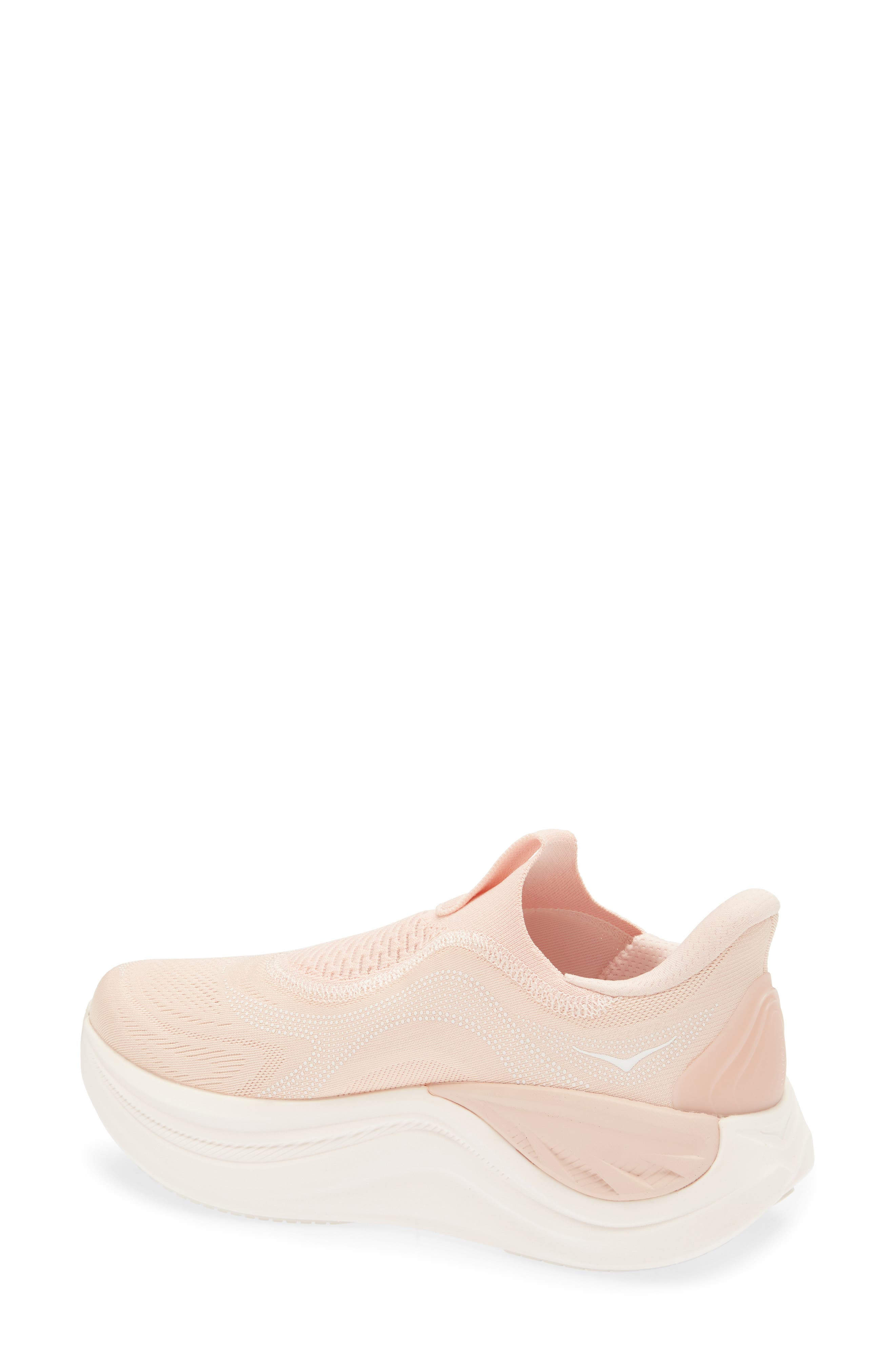 HOKA Skyward Laceless Recovery Sneaker in Rose Latte /Rose Cream at Nordstrom - 2