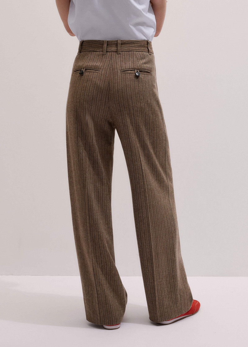 Pleat Tapered Trouser 5
