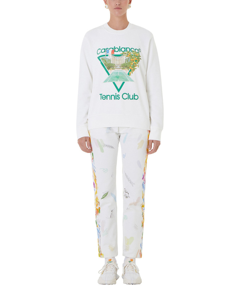 CASABLANCA Tennis Club Icon Sweatshirt outlook