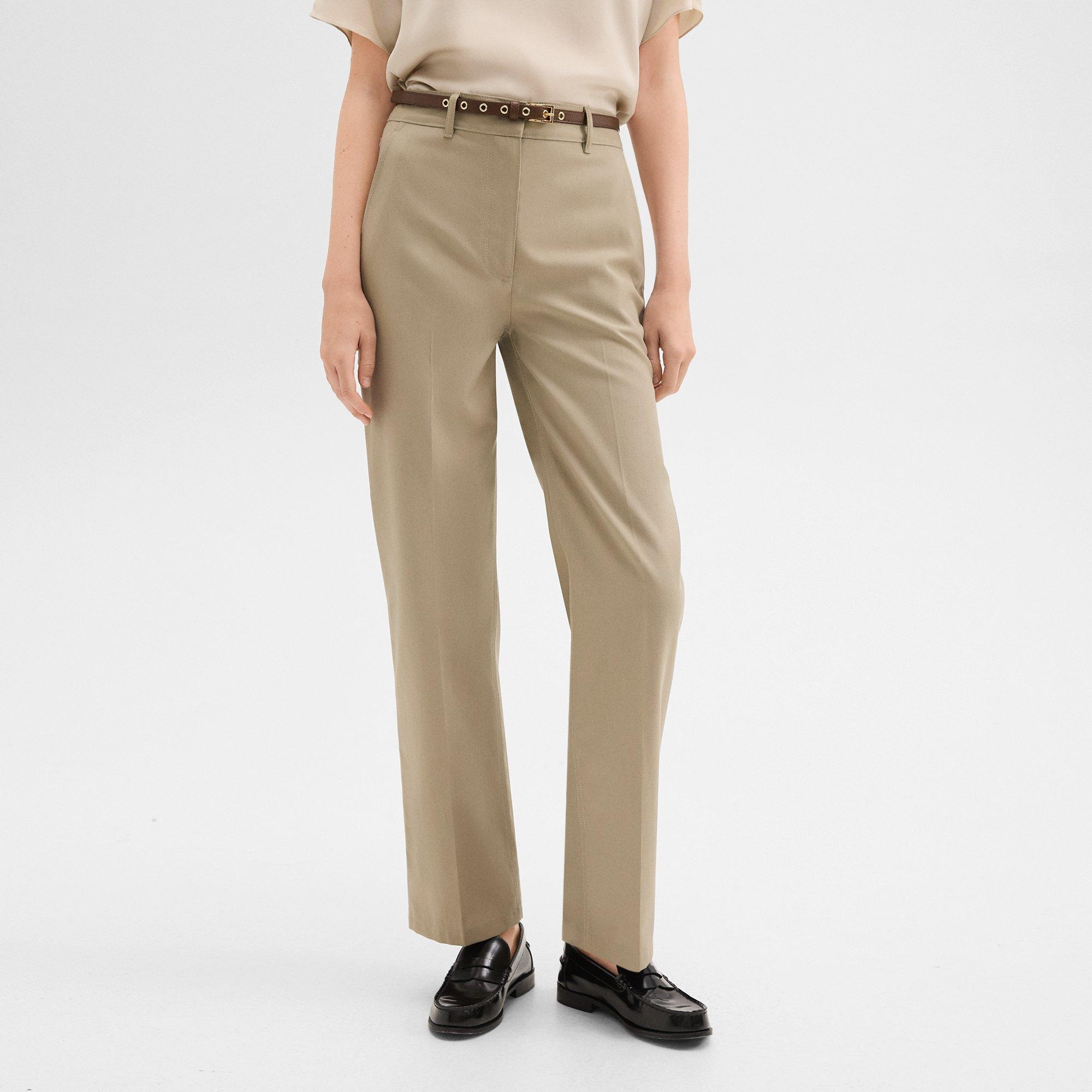 Straight Pant in Gabardine - 5