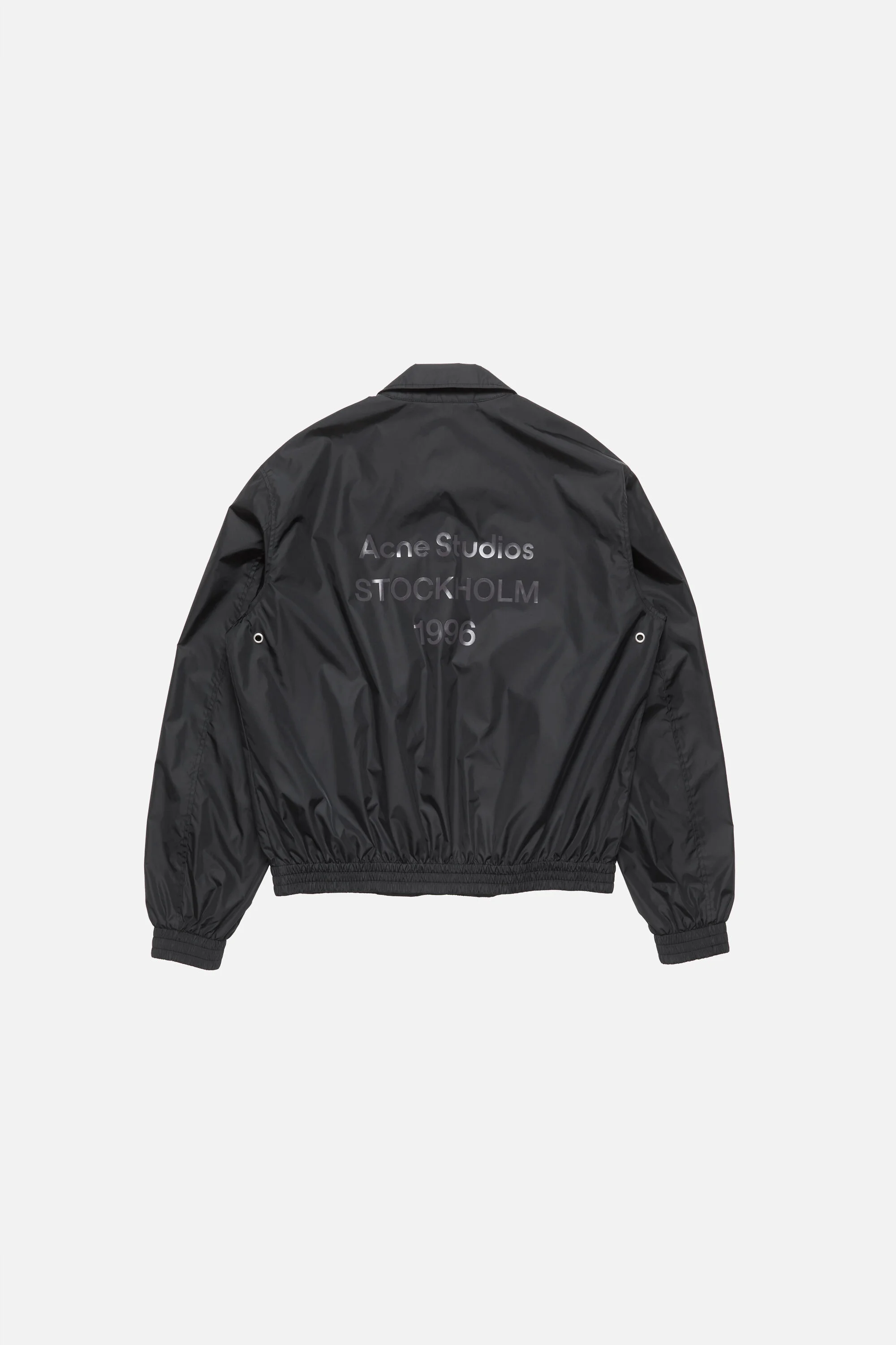 Lightweight nylon jacket - Black - 1