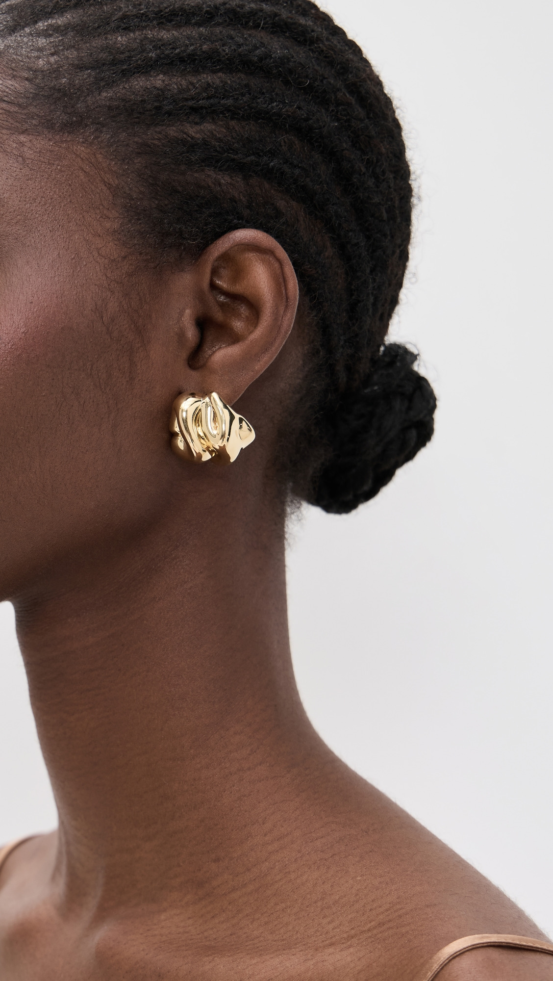 Knoll Recycled Gold Vermeil Earrings - 2